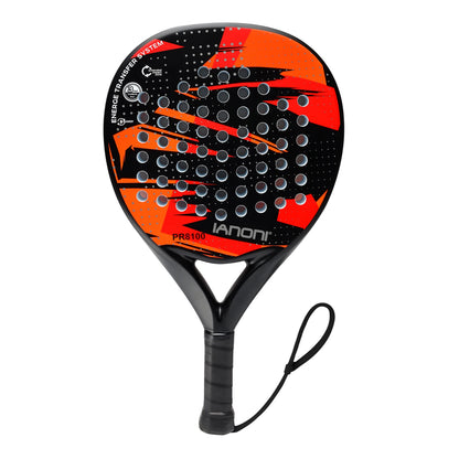 Padel Racket Carbon Fiber Surface with EVA Memory Flex Foam Core Padel Tennis Racquets Lightweight